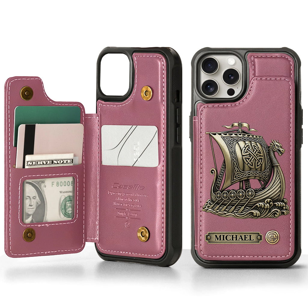 I'm A Viking - Personalized Viking Wallet Phone Case