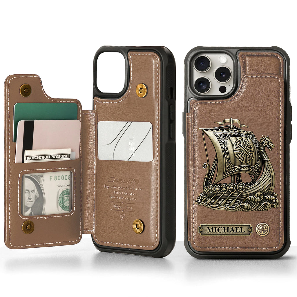 I'm A Viking - Personalized Viking Wallet Phone Case