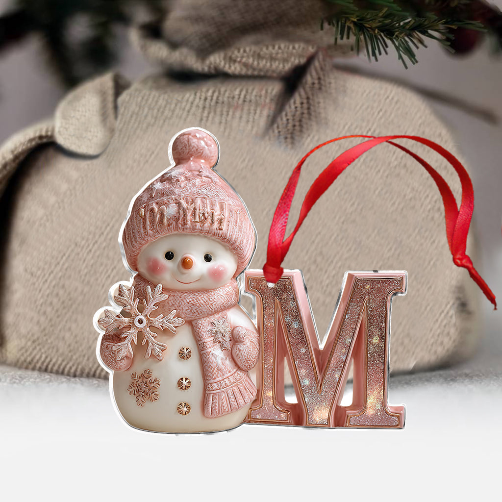 Merry Christmas - Personalized Family Ornament