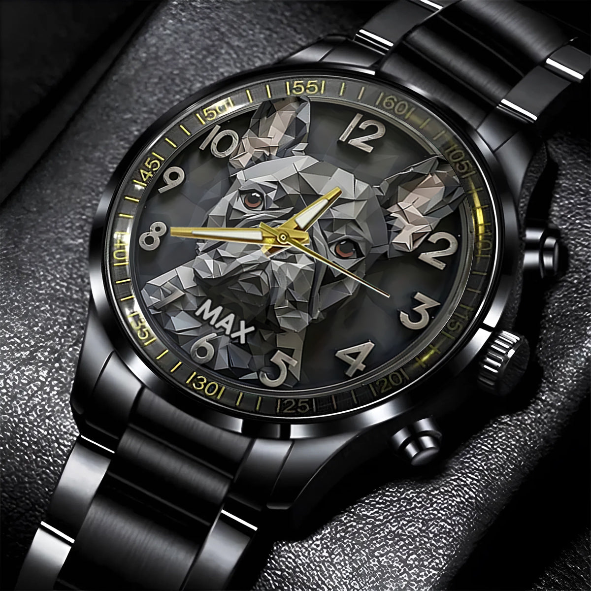 Coole Französische Bulldogge – Personalisierte Französische Bulldogge Armbanduhr