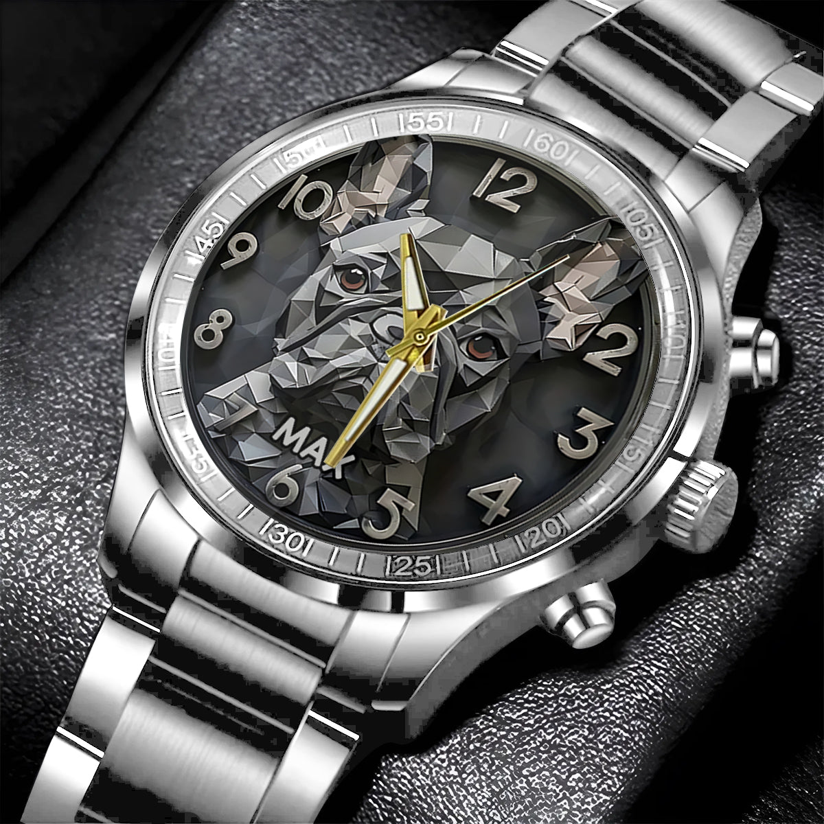 Coole Französische Bulldogge – Personalisierte Französische Bulldogge Armbanduhr