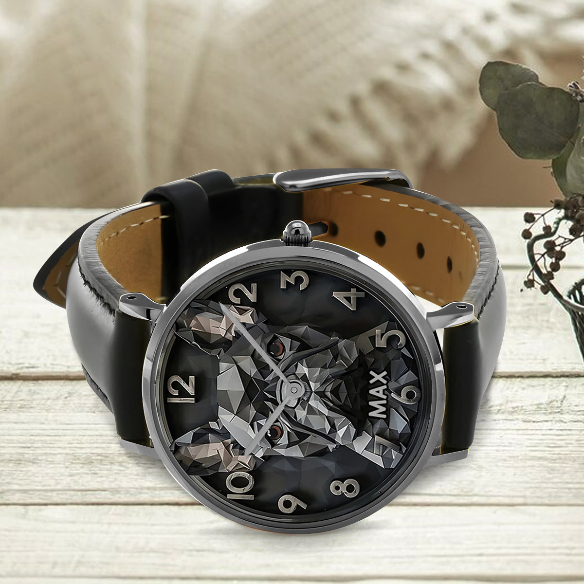 Coole Französische Bulldogge – Personalisierte Französische Bulldogge Armbanduhr