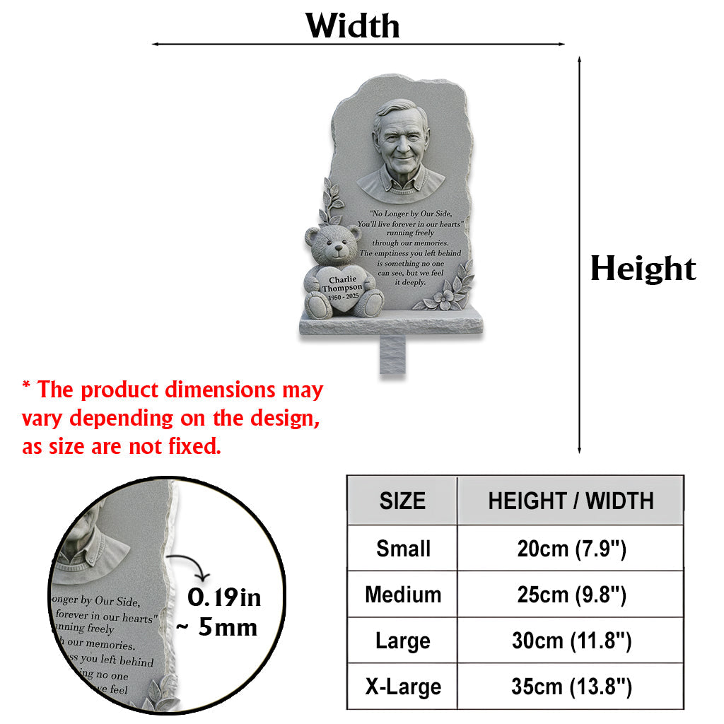 Forever In Our Memories - Personalized Memorial Acrylic Garden Sign/ Acrylic Plaque Sign