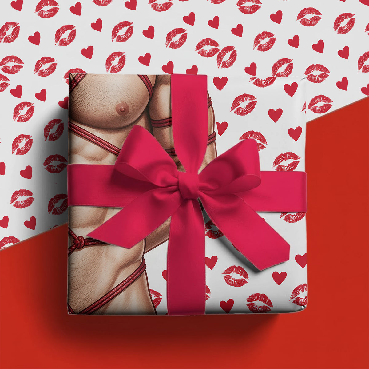 Je suis votre meilleur cadeau - Papier cadeau épicé personnalisé