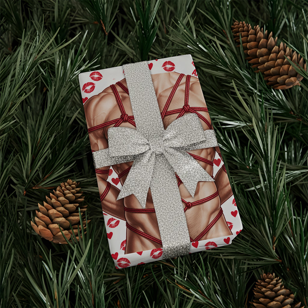 Je suis votre meilleur cadeau - Papier cadeau épicé personnalisé