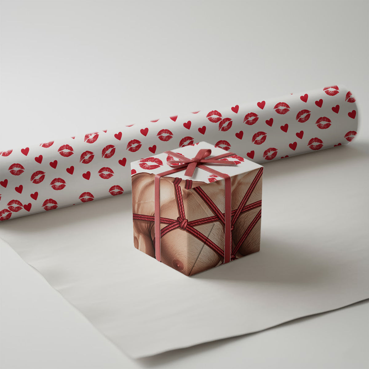 Je suis votre meilleur cadeau - Papier cadeau épicé personnalisé