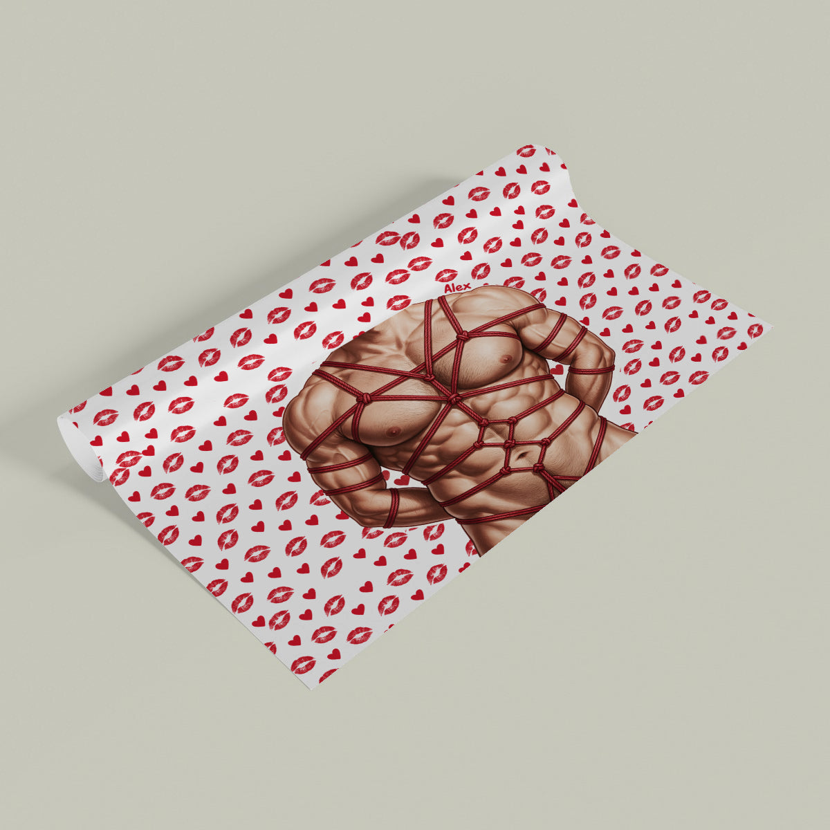 Je suis votre meilleur cadeau - Papier cadeau épicé personnalisé