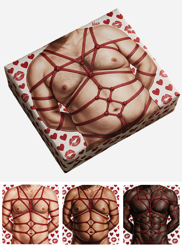 Je suis votre meilleur cadeau - Papier cadeau épicé personnalisé