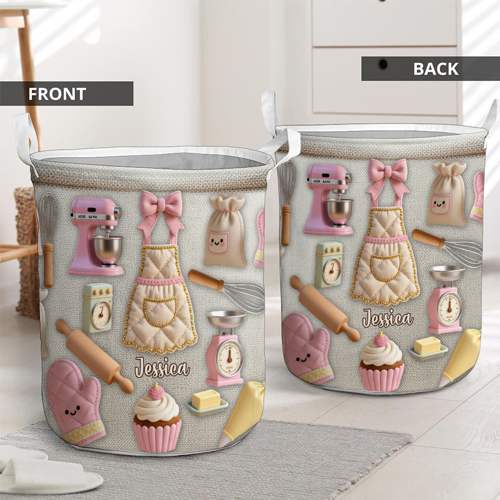 Perfect Ktchen Storage Basket - Personalized Baking Storage Basket