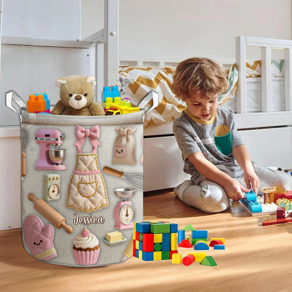 Perfect Ktchen Storage Basket - Personalized Baking Storage Basket