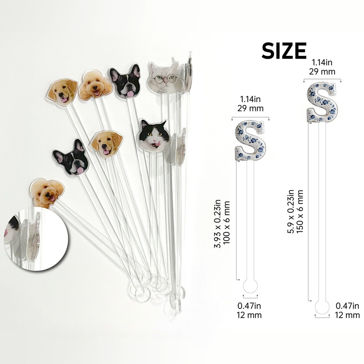 Book Lover - Personalized Book Set Accent Mug with Acrylic Stirres