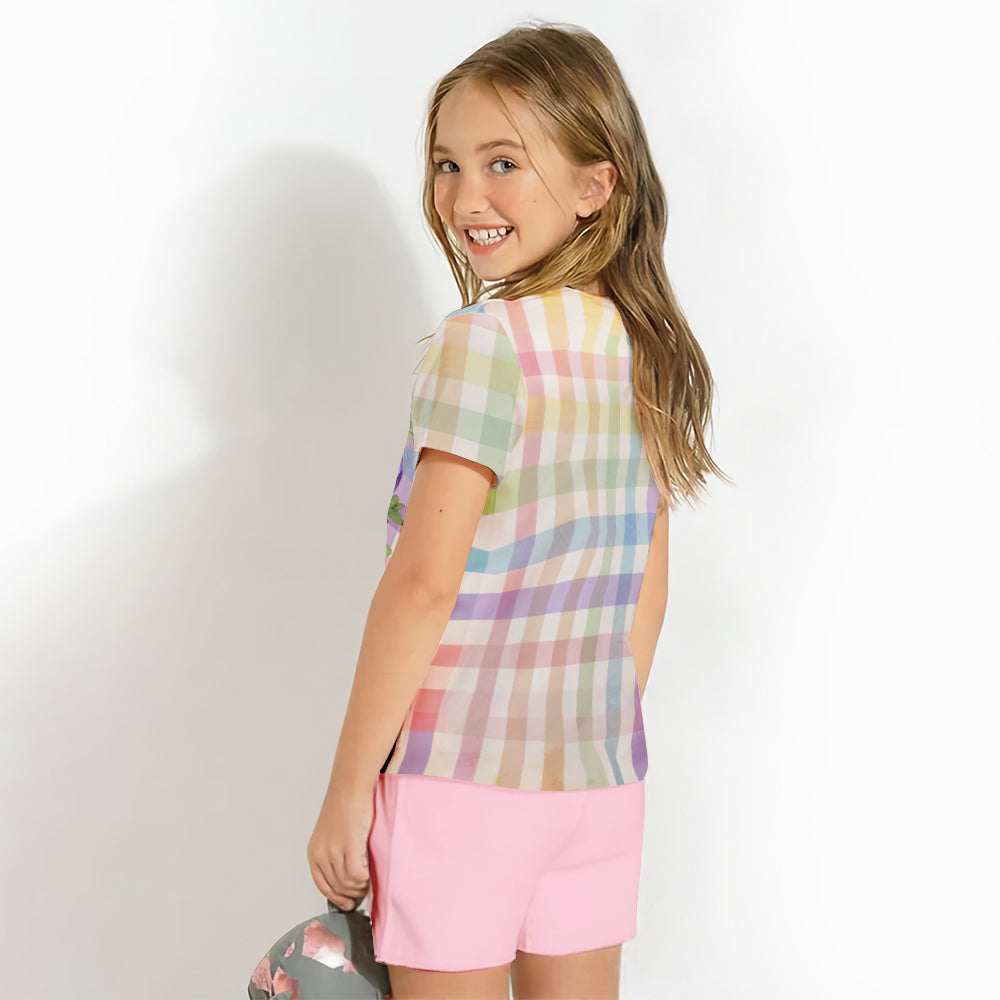 Happy Easter - Personalized Kid T-shirt & Shorts