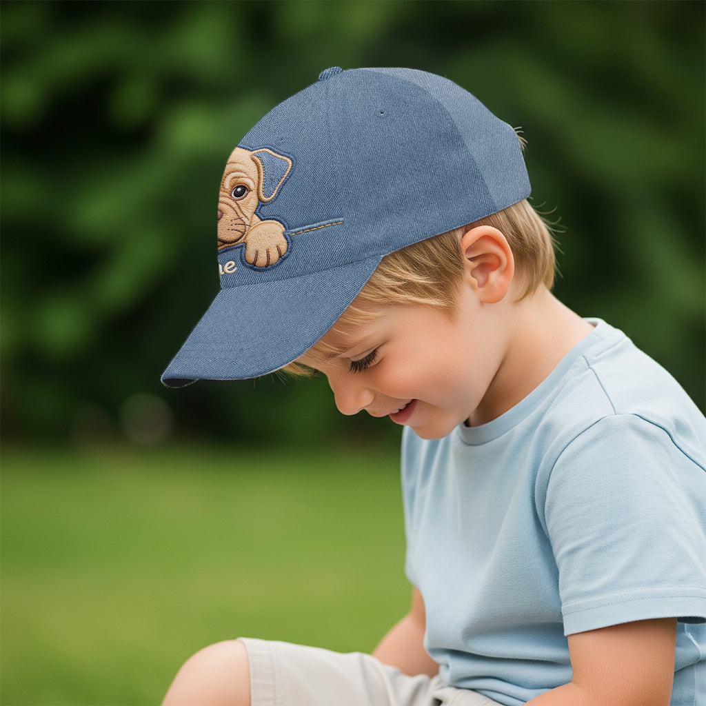 J'aime mon chien - Casquette classique personnalisée pour chien
