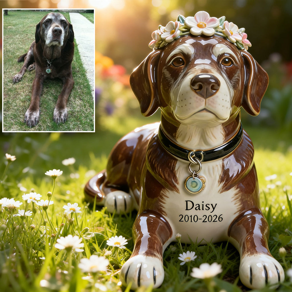 Gartenschild zum Gedenken an einen Freund – Personalisiertes Acryl-Gartenschild für Hunde / Acryl-Plakette