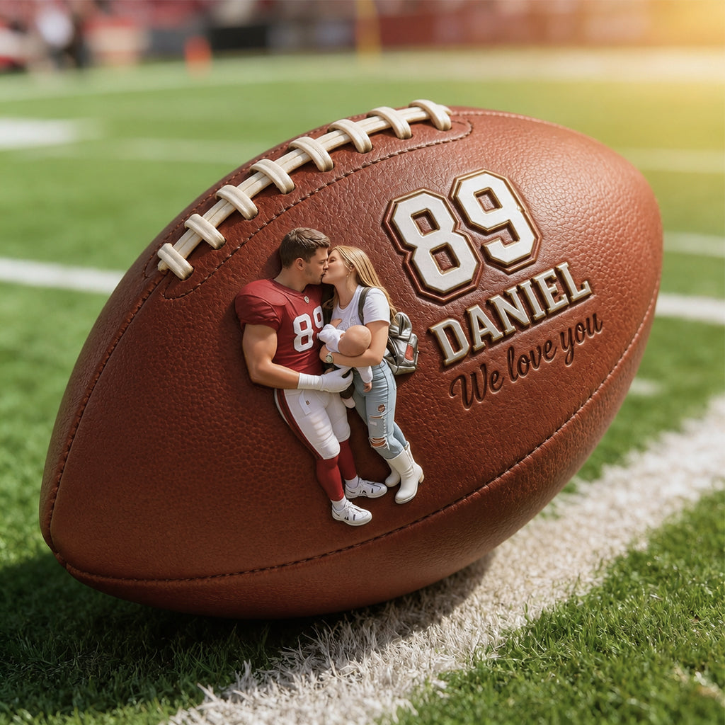 Fußball Papa - Personalisierter Vater Multi-Sport Ball