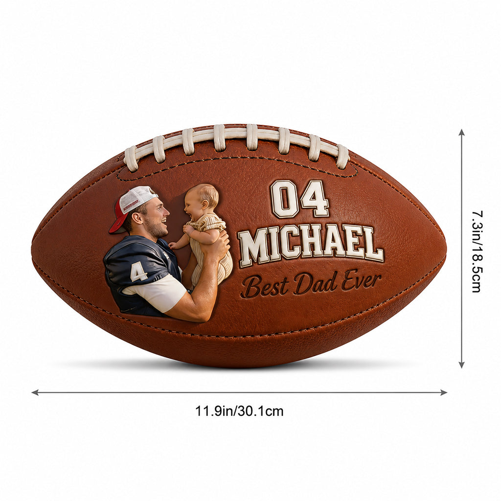 Fußball Papa - Personalisierter Vater Multi-Sport Ball