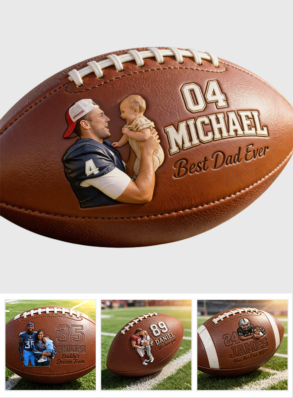 Fußball Papa - Personalisierter Vater Multi-Sport Ball