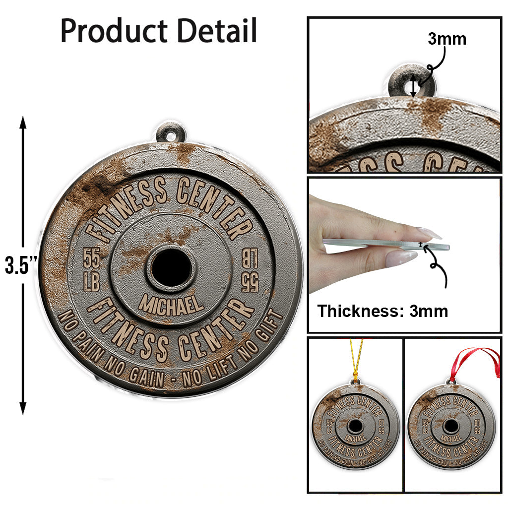 Ohne Fleiß kein Preis – Personalisierter Fitness-Anhänger