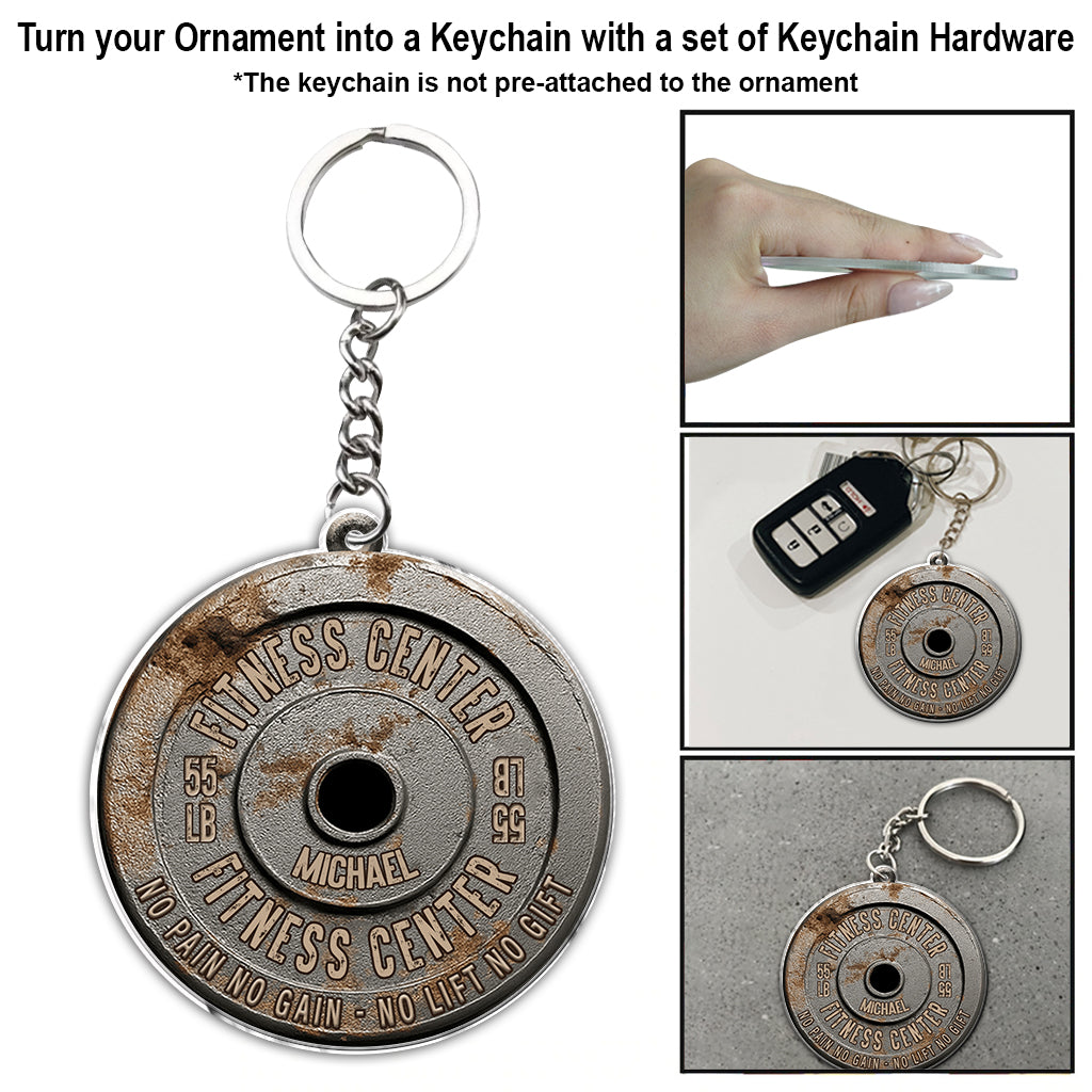 Ohne Fleiß kein Preis – Personalisierter Fitness-Anhänger