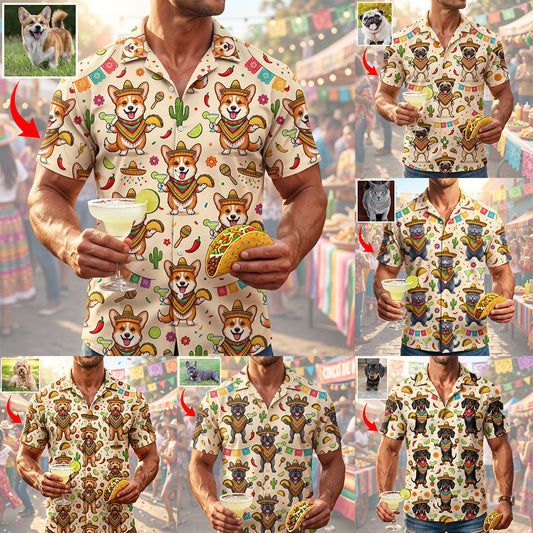 Cinco De Mayo Thema, Mexikanisches Thema - Personalisierte Cinco de Mayo Hawaiian Shirt