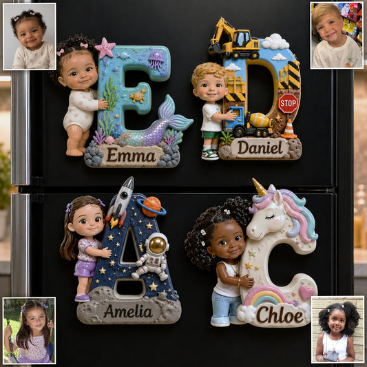 Traumbrief - Personalisierter Kinder 3D Magnet