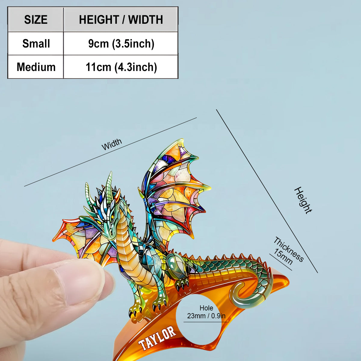 Book Dragon - Personalized Book Book Page Holder