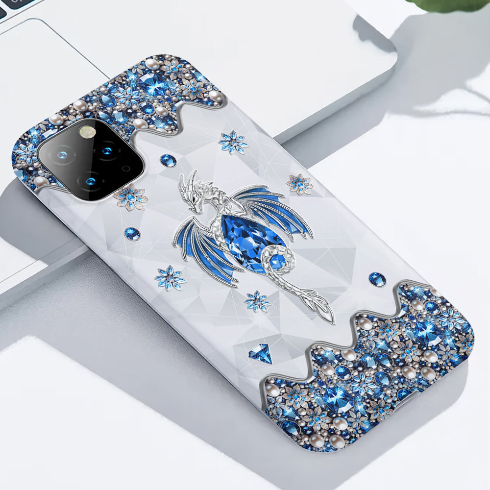 Liebe Drachen – Personalisierte Handyhülle mit Drachenmotiv