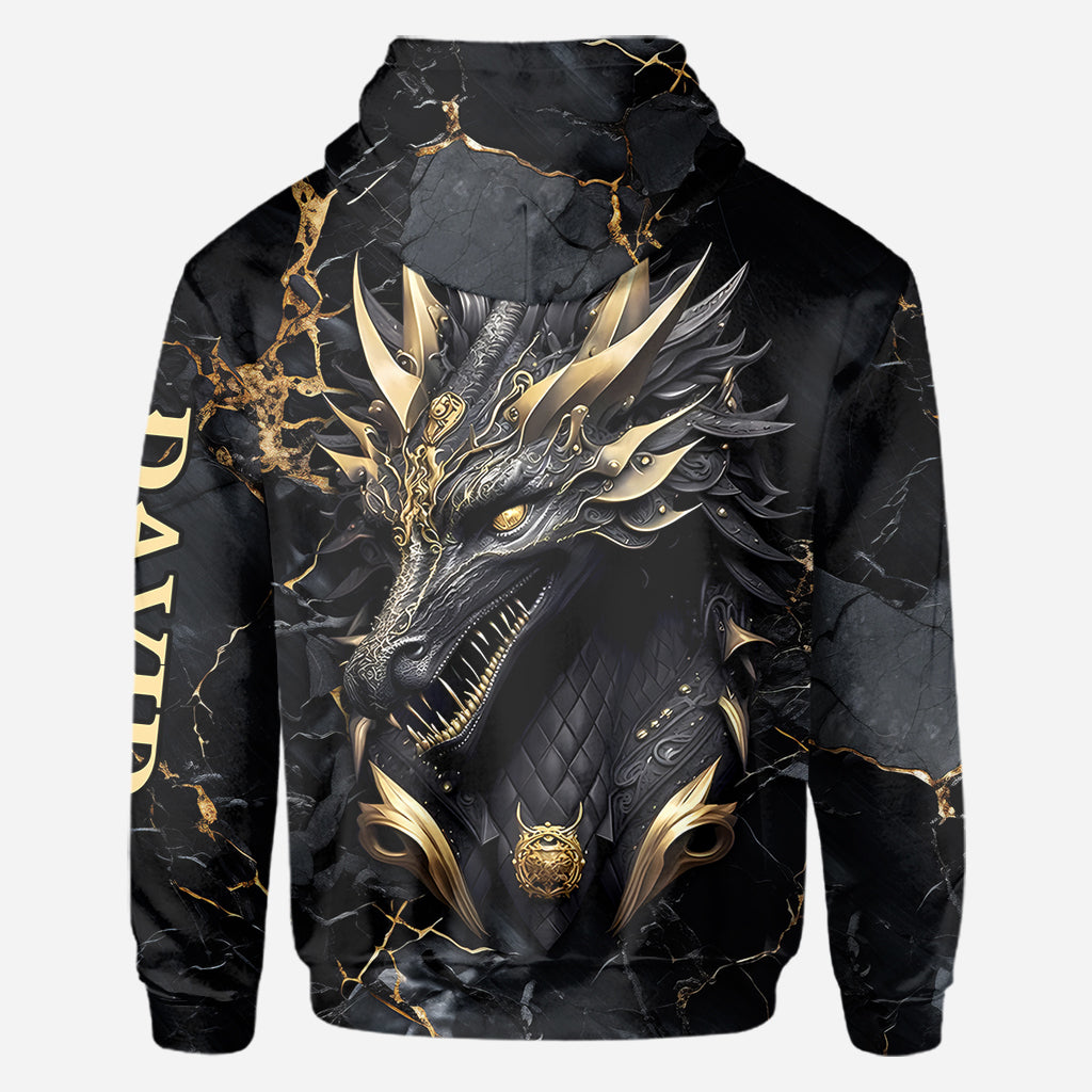 Heart Of A Dragon - Personalized Dragon All Over Shirt