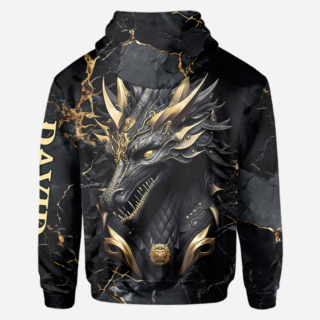 Heart Of A Dragon - Personalized Dragon All Over Shirt