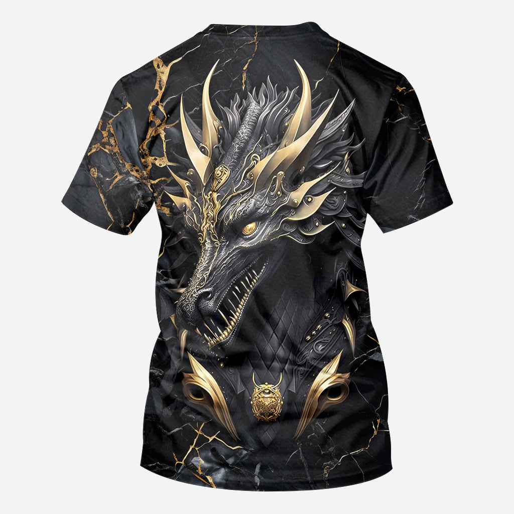 Heart Of A Dragon - Personalized Dragon All Over Shirt