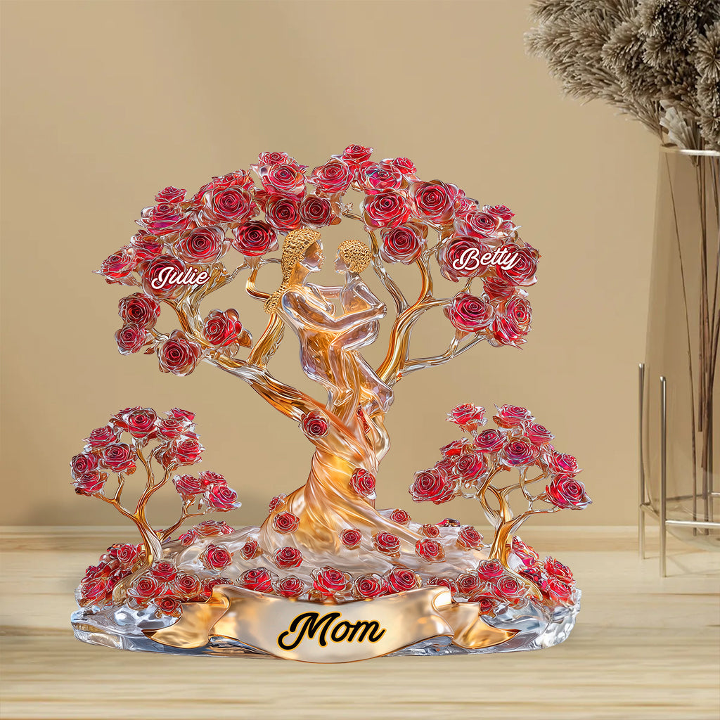 Best Mom Ever - Personalized Mother Custom Shaped Acrylic Plaque