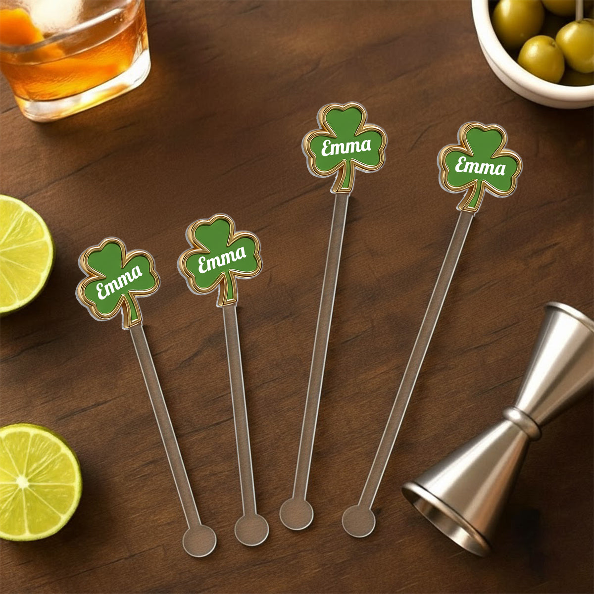 Coffret Porte-bonheur de grand-mère - Mug personnalisé « Grand-mère » avec agitateurs en acrylique