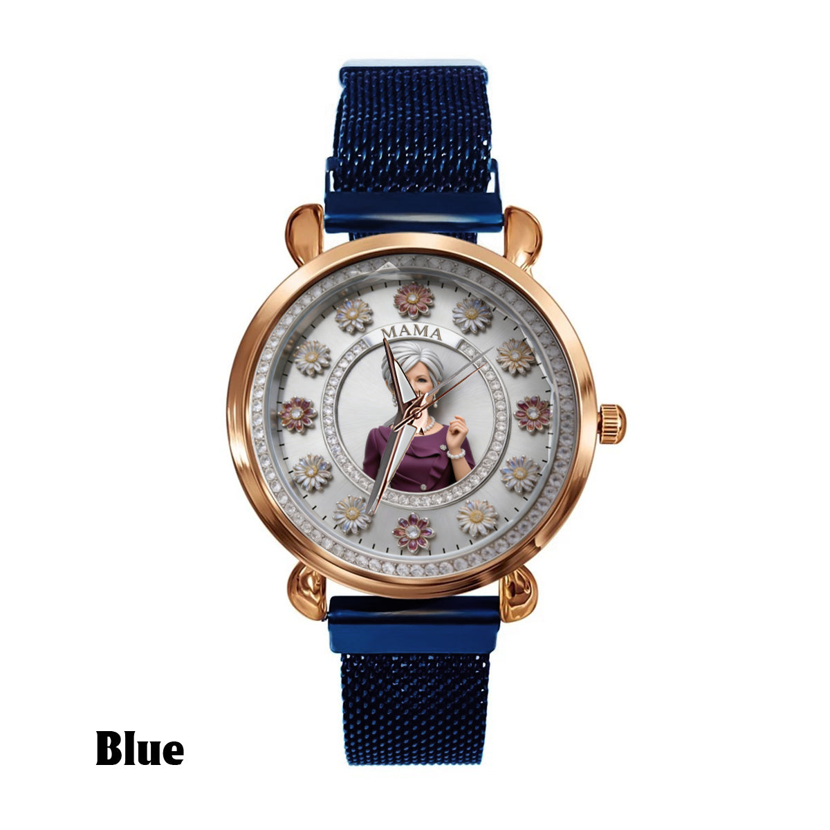 Personalisierte Foto - Individuelle Damenarmbanduhr