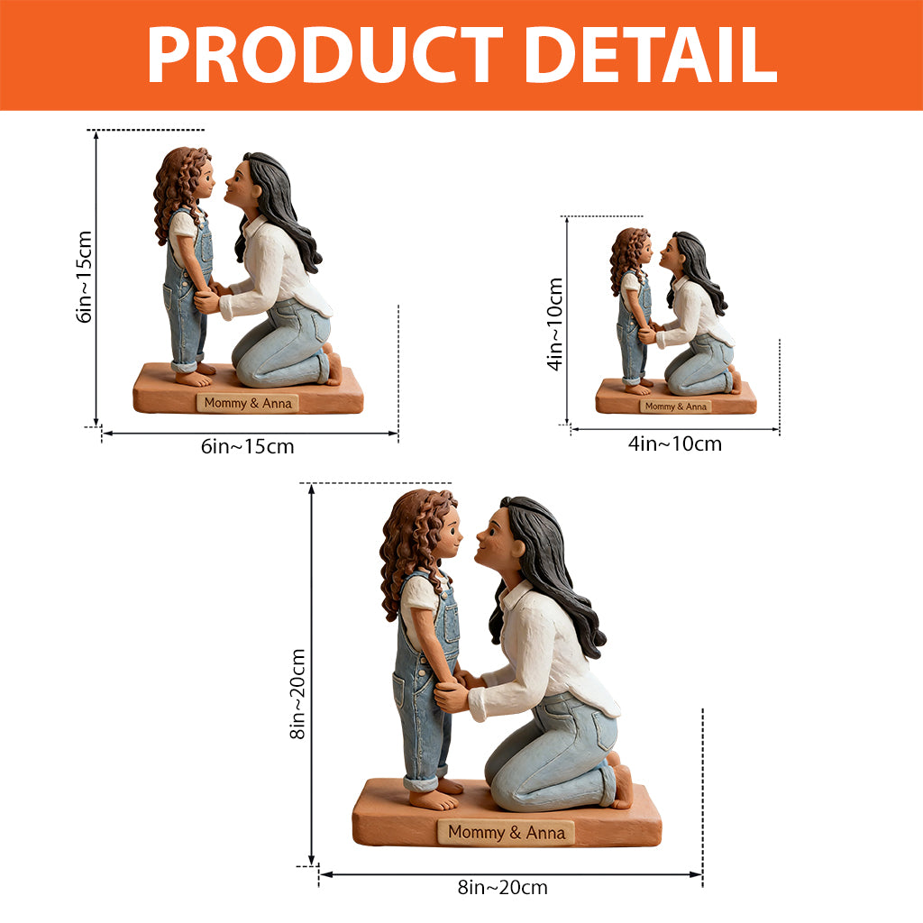 Das perfekte Geschenk für Mama – personalisierte Acrylplakette in individueller Form