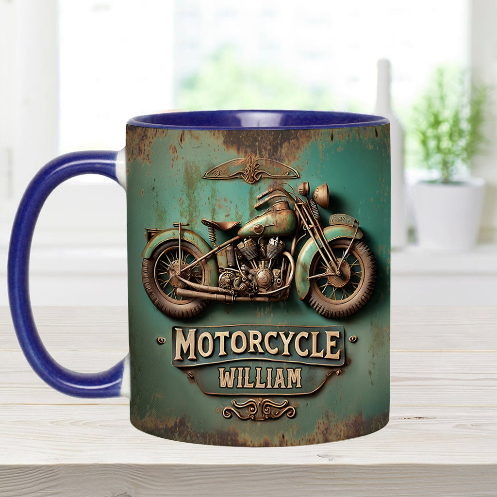 Motorradfan - Personalisierte Tasse mit Biker-Motiv