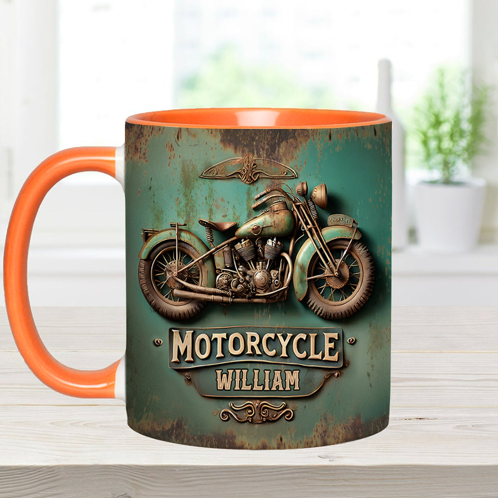 Motorradfan - Personalisierte Tasse mit Biker-Motiv