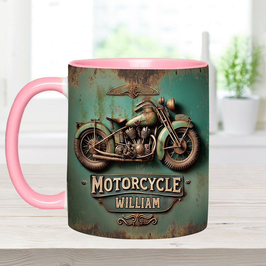 Motorradfan - Personalisierte Tasse mit Biker-Motiv