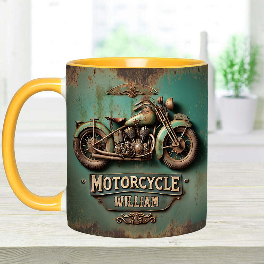 Motorradfan - Personalisierte Tasse mit Biker-Motiv