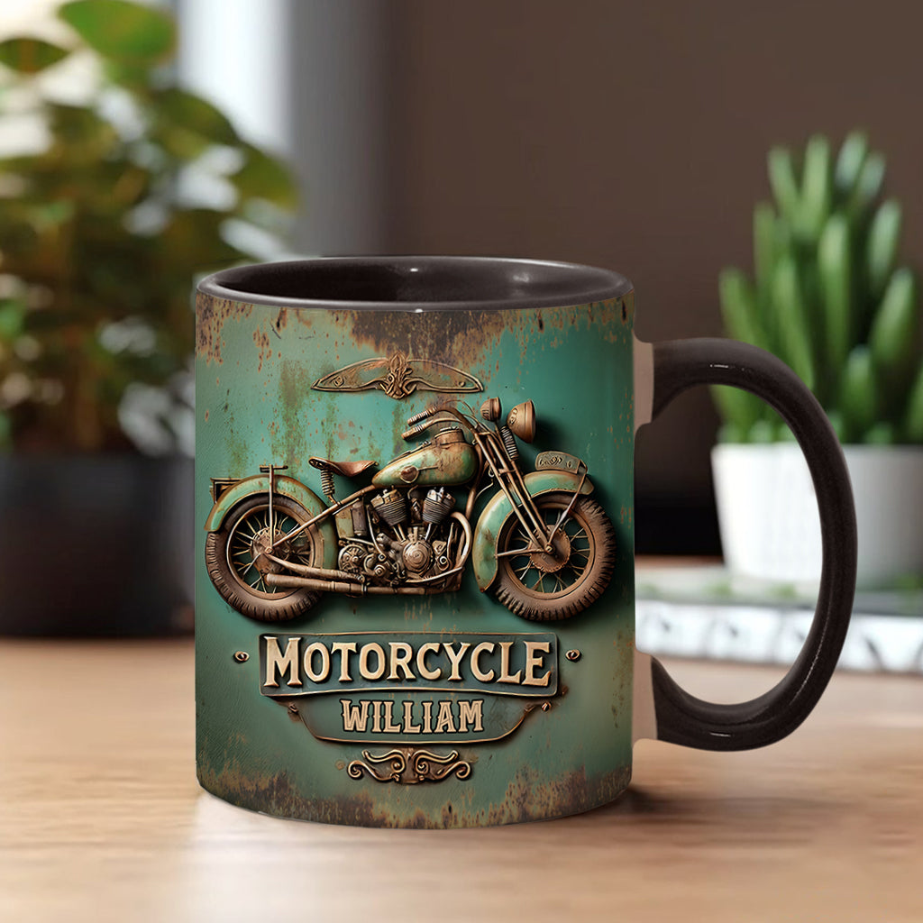 Motorradfan - Personalisierte Tasse mit Biker-Motiv