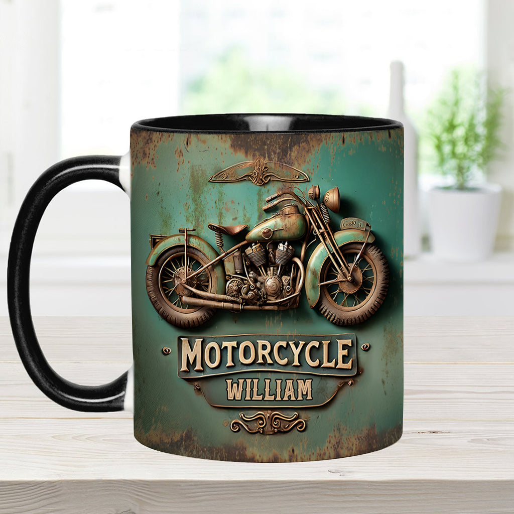 Motorradfan - Personalisierte Tasse mit Biker-Motiv