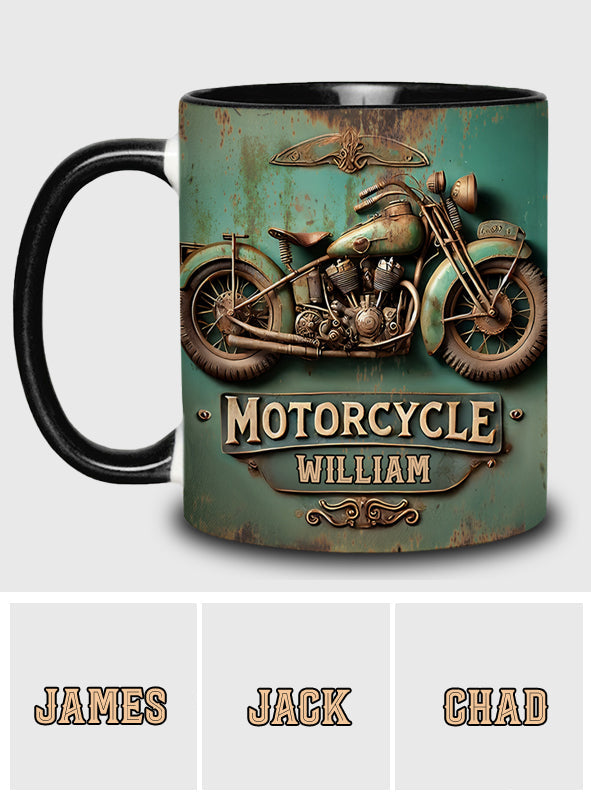 Motorradfan - Personalisierte Tasse mit Biker-Motiv
