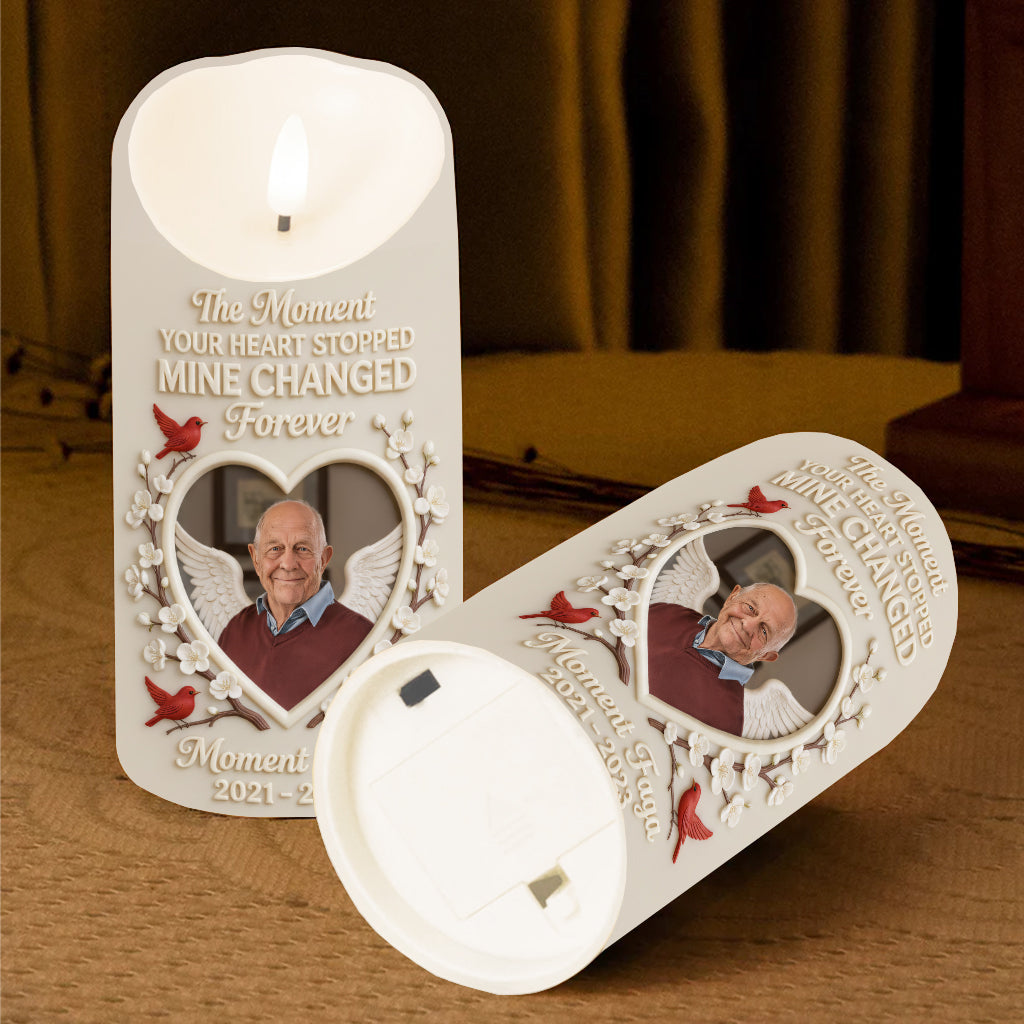 A Hug From Heaven - Personalized Memorial Flameless Candle