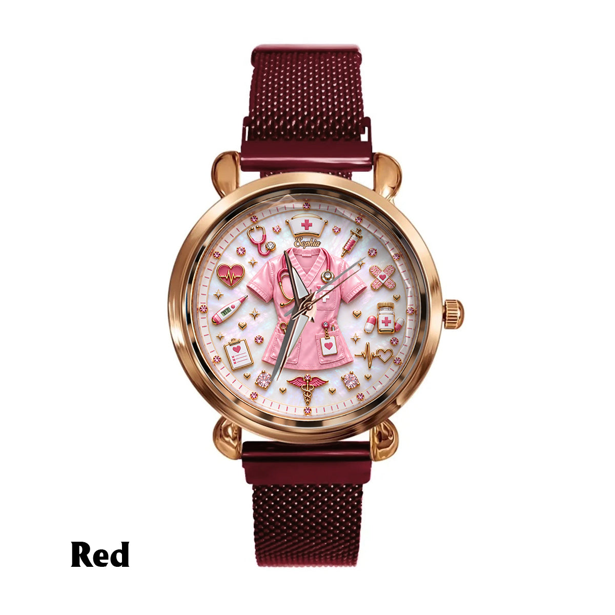 Nurse Life - Personalized Nurse Women Hand Watch