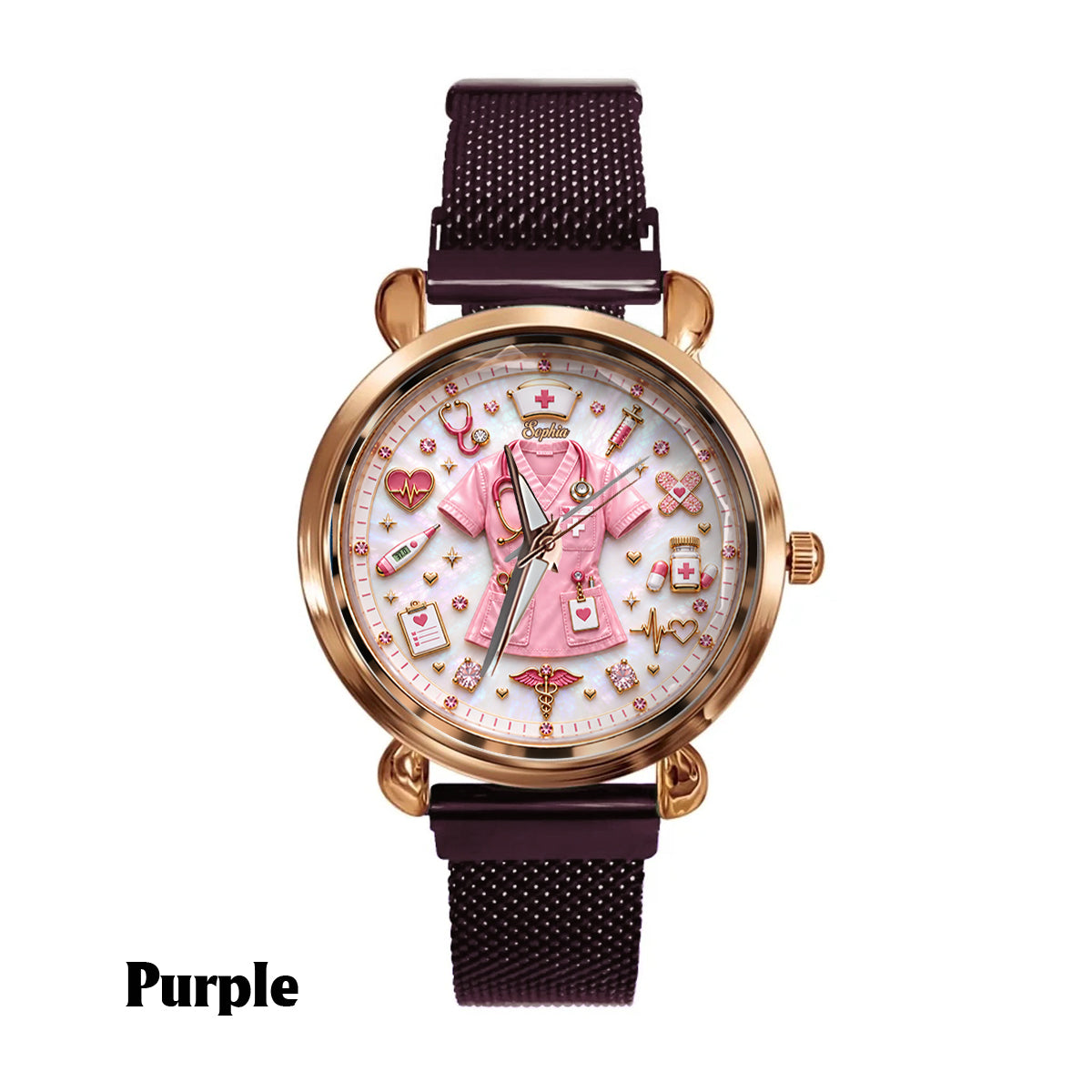 Nurse Life - Personalized Nurse Women Hand Watch