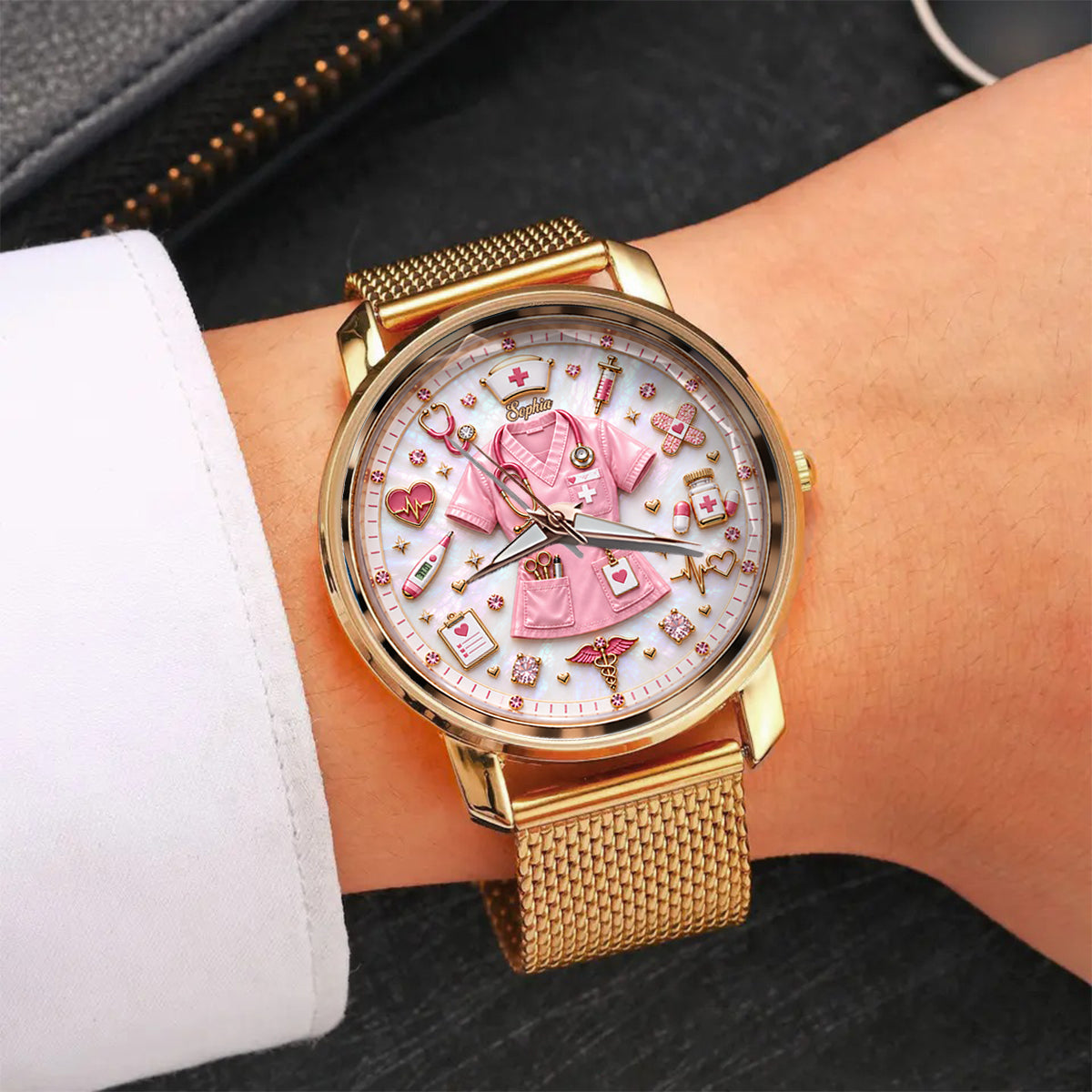 Nurse Life - Personalized Nurse Women Hand Watch
