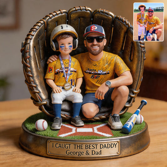 Individuelles Foto - Personalisierte Baseball Acrylplakette