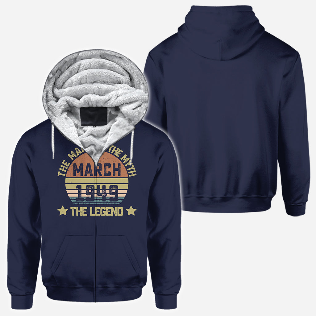 Birthday Gift, The Man The Myth The Legend - Personalized Birthday All Over Shirt