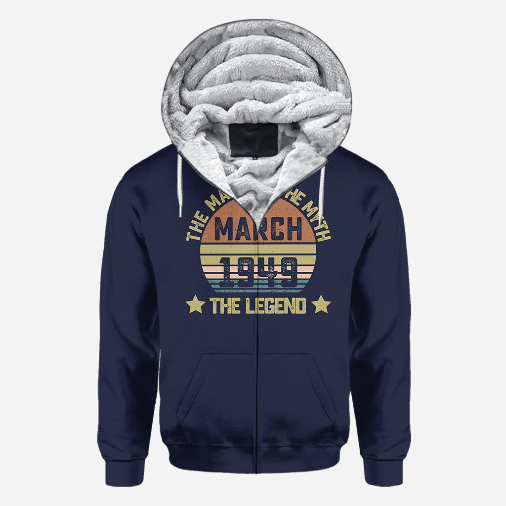 Birthday Gift, The Man The Myth The Legend - Personalized Birthday All Over Shirt