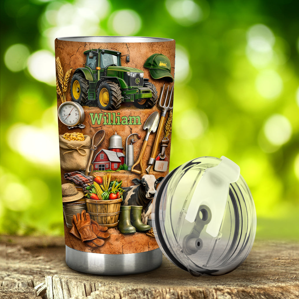 Farmer Gift Idea - Personalized Farmer Tumbler