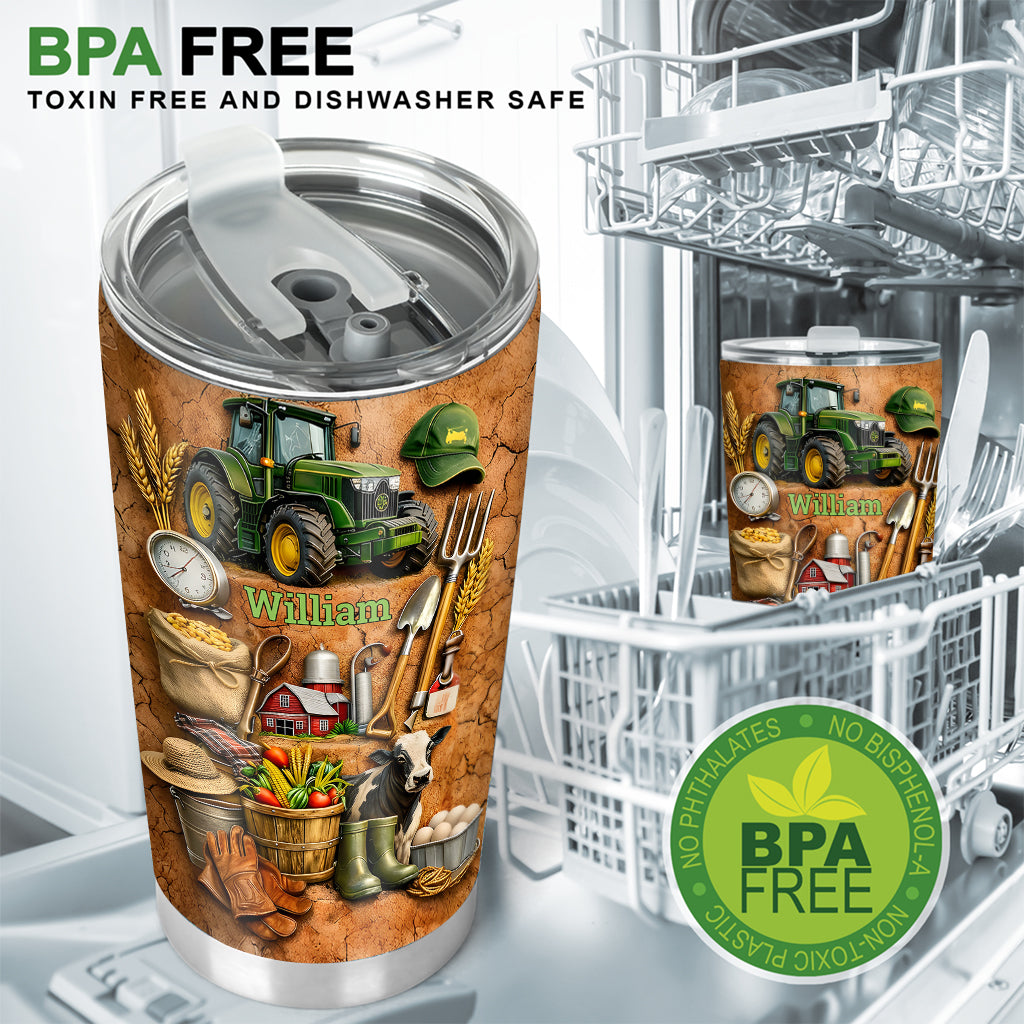 Farmer Gift Idea - Personalized Farmer Tumbler